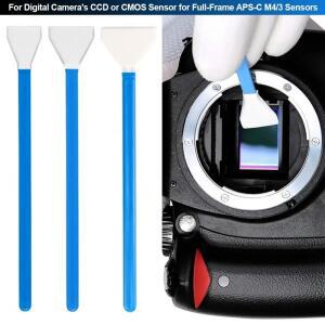 풀프레임 APS-C M43 센서 용 디지털 카메라의 CCD OR CMOS 5Pcs 전문 청소 키트 클리너 면봉