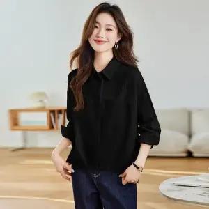 EAMT 여친 캐주얼 가을 초가을 터틀넥 셔츠 스트링 숏 자켓 예쁜 YJ3