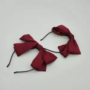 스타일링 헤어 왕리본 머리띠 와인레드 머리띠 왕리본머리띠 리본머리띠 빅리본머리띠