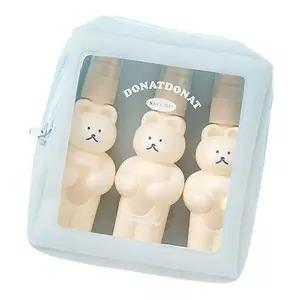[하프클럽/]감성 트래블 공병 세트 크림베어 1P 여행 휴대용 키트