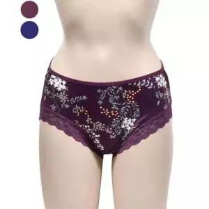 따뜻하고 이뿐 기모 맥시 여성 삼각팬티 베이직 심플