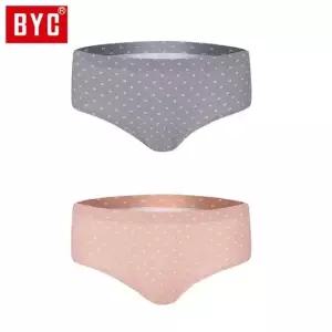 BYC 여성 심리스나염 2매입 삼각팬티 DOLF1104