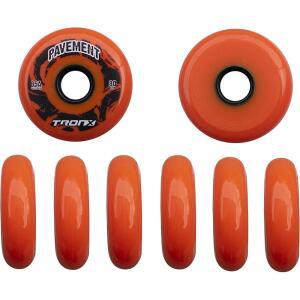 TRONX OUTDOOR PAVEMENT 아스팔트 인라인 롤러 휠 8팩 하키 (59MM)