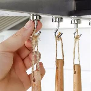 초강력 자석고리 특대 32mm 1개입 주방걸이 자석고리