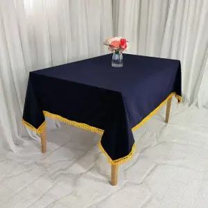 벨벳테이블보 행사용테이블보 융테이블보 185cmx155cm 벨벳식탁보 테이블보 행사테이블보 융