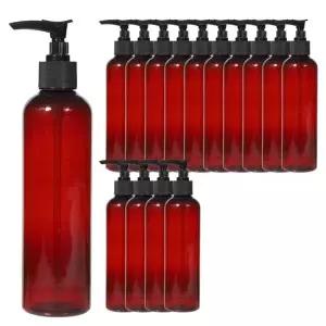 오너클랜 블랙캡 디스펜서 브라운 250ml 15개 플라스틱 공병 소 공병