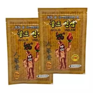 골드인삼 겅강 패드 25매입 붙이는 찜질 패치 2개 근육통 도매 벌크 붙이는