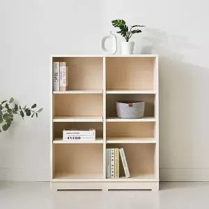 [인터데코]책장 책꽂이 선반장 진열장 80cm P0000OTU (착불)