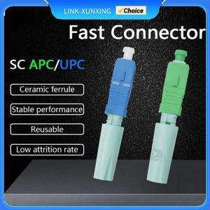 단일 모드 광 커넥터 SC APC FTTH 도구 고속