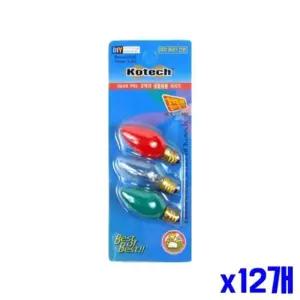 친절한탄씨 bns 꼬마 작은 전구 3개입 x12개 고추꼬마전구 작은전구 꼬마전구 고추전구 고추꼬마전구