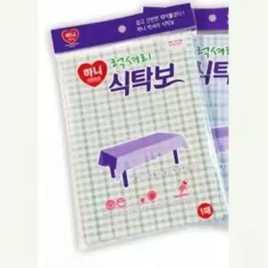 친절한탄씨 WL 부드러운 식탁보 색상랜덤 식탁커버 홈데코 주방데코 주방데코 주방패브릭