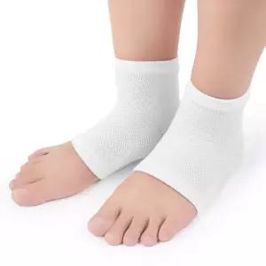 발보호대 패드 뒤꿈치케어 젤 발패드 2세트(화이트)