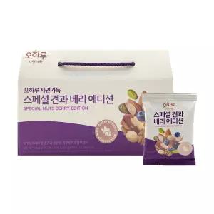 오하루 자연가득 스페셜 견과 베리에디션 20g x 20봉 x 1박스 /An