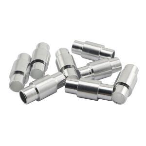 RLECS 8피스 6MM 알루미늄 긴소매 인라인 고성능 스케이트 스페이서 휠 교체 롤러