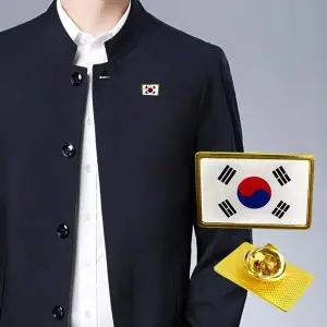 태극기뱃지 태극기배지 대한민국국기 우리나라국기 뺏지 브로치