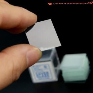 100 개/상자 50x50mm 현미경 유리 슬라이드 Coverslips 빈 액세서리 0.13-0.17mm