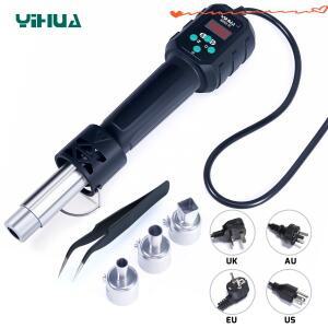 YIHUA 뜨거운 공기 총 온도 조절 가능 8858-IV 700W 납땜 재 작업 용접 스테이션 LCD 디지털 히트 건 BGA I