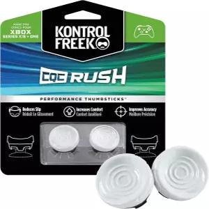 One 및 Series X 컨트롤러용 KontrolFek CQC 러시 성능 스틱 미드 라이즈 오목 화이트