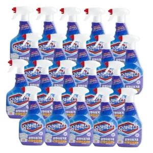 욕실청소스프레이 유한락스 욕실청소용 10개입 한박스 600ml+600ml