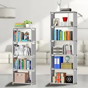 다용도 수납 선반장 DIY 옷장 수납함 5단 책장