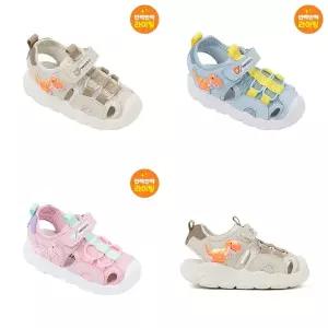 [다이노솔즈](광주신세계) DINOSOLES 26년 S/S 신상 LED 플레임 티라노 샌들 토들 공룡샌들 DNKCG1TSFT11