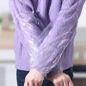 [하프클럽/]팔토시 방수 일회용 작업 미술 주방 청소 100p