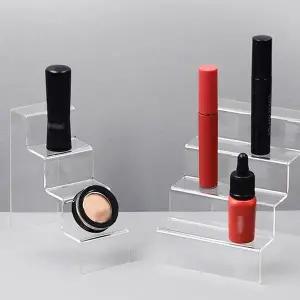 [하프클럽/]제품진열대 계단식 아크릴 4단 진열대 50mm 화장품/소품