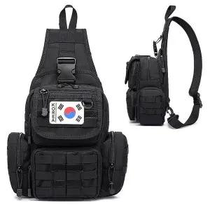 [하프클럽/]남자 밀리터리 바디백 전술 택티컬 슬링백 보조 가방