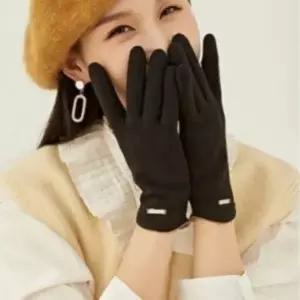 [하프클럽/]기모 장갑 터치 여성 슬림 정장 블랙 데일리