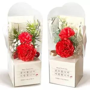 [하프클럽/]어버이날코싸지 카네이션 브로치 코사지 어버이날 스승의날 조