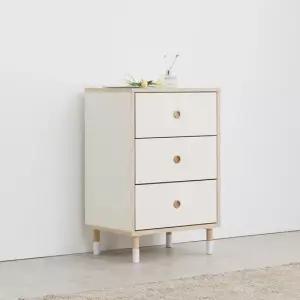 트리플 안방tv다이 3단서랍장 50cm T479