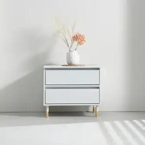 2단서랍장 거실장 협탁 60cm P0000RHZ