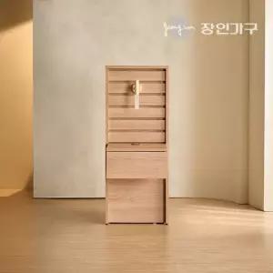 장인가구 글랜 몰딩헤드 호텔 침대 프레임 LED 조명 협탁