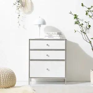 보루네오 마르체 빌리 E0 미드센츄리 3단 서랍장 600 BMF040C (착불)