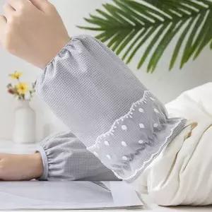 [하프클럽/]여성 레이스 작업 짧은 팔토시 1P 작업 사무실 위생