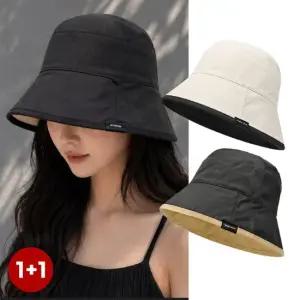 엔비 [1+1] 양면 버킷햇 여름 햇빛 차단 벙거지 모자 데일리 썸머햇