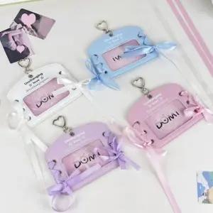 [하프클럽/]DIY 리본 카드 케이스 포카홀더 바인더 세트