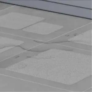 욕실용 바닥스티커 논슬립 목욕탕 베란다 14cm 10P 반투명 타일스티커 어르신