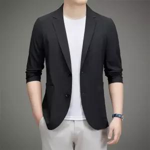 호크아이 남친 캐주얼 코트 정장 데일리룩 자외선 스몰 정장자켓 봄여름 차단 상의 얇은 홑겹 KUK2