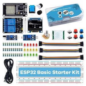 ESP32용 기본 스타터 키트 Arduino 프로젝트 학습 WIFI 개발 보드 튜토리얼 포함 키트박스