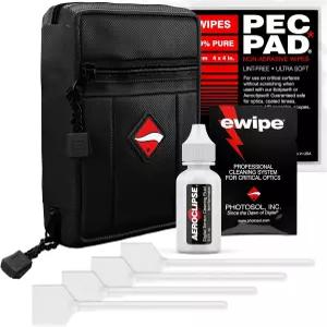 사진 솔루션 디지털 생존 키트 - Type-3 24mm 센서 면봉 PEC-PAD 물티슈 E-와이프 패킷 에어로클립스 광학