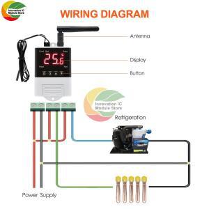 스마트 홈용 무선 와이파이 온도 컨트롤러 온도조절기 DS18B20 NTC 센서 앱 제어 AC 110V 220V DTC2201