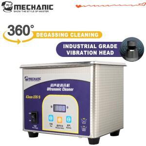 MECHANIC iClean-E08B 초음파 청소기 0.8L 80W 마더 보드 렌즈 전화 수리 세척 도구에 대한 고주파 기계