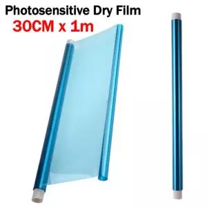 회로 포토 레지스트용 휴대용 감광성 드라이 필름 PCB 보드 제작용 에칭 홀 커버 도금 시트 30cm 1M