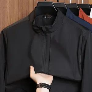야무치 남사친 가을 캐주얼 데일리룩 점퍼 야상사파리 긴팔 야상 일반 커플 솔리드 차이나 트레이닝 KUK3