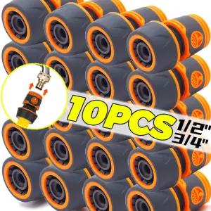 1/10PCS 정원 호스 퀵 커넥터 수도꼭지 익스텐더 연결 조인트 물 파이프 급수 피팅