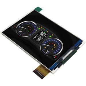 3.2 인치 240x320 디스플레이 MCU SPI 인터페이스 TFT LCD 모듈 터치 스크린 24Pin 패널 자동차 H32B19-01Z