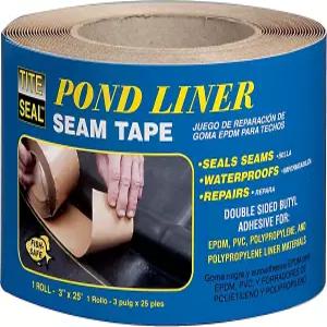 Tite Seal PLST325 자가 접착 양면 부틸 연못 테이프 3인치 x 25인치