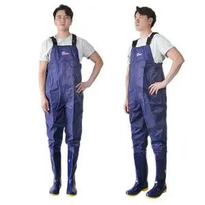 [하프클럽/]250mm 옥스퍼드 슈마켓 가슴장화 컬러우의상하 코트형