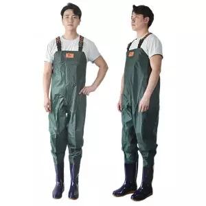 [하프클럽/]고급형 가슴장화 250mm 옥스퍼드 슈마켓 코트형우의